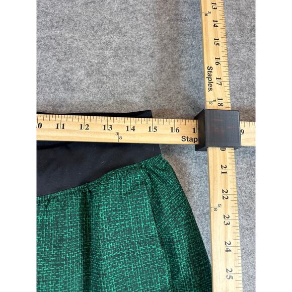 Lululemon THE Shorts Mens Large Green Geometric Pull On Gym Training Athleisure - Picture 3 of 6